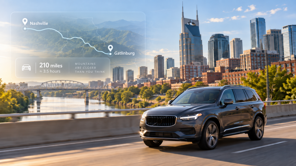 nashville to gatlinburg
